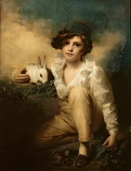 Boy and Rabbit, c. 1814
